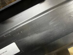 SPOILER DOKŁADKA DYFUZOR ZDERZAKA TYŁ BMW X1 F48 LIFT 16d 18d 18i NOWY OEM