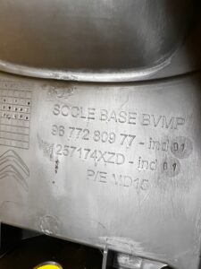 TUNEL ŚRODKOWY SCHOWEK CITROEN C4 GRAND PICASSO II