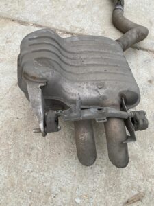 WYDECH TŁUMIK MERCEDES E W213 CLS W257 350 CDI 400D