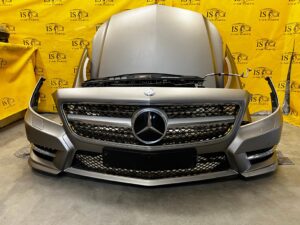 KOMPLETNY PRZÓD MASKA ZDERZAK BŁOTNIK LAMPY CHŁODNICE MERCEDES CLS W218