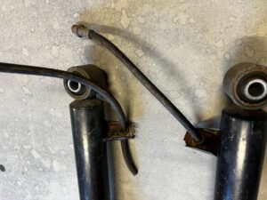 KOMPLET AMORTYZATOR AMORTYZATORY TYŁ TYLNE BMW X6 E71