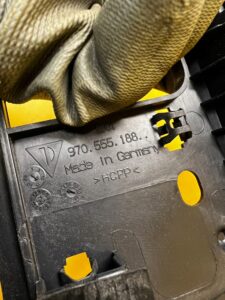 POSZYCIE OSŁONA OBUDOWA SŁUPKA C TYŁ PRAWY PORSCHE PANAMERA 970 I LIFT