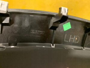 OSŁONA RAMKA ZEGARÓW LICZNIKA PEUGEOT 508 II 19R