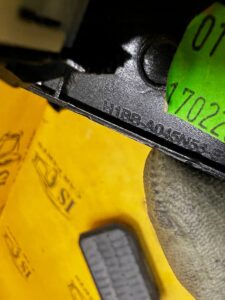 LISTWA DEKOR DESKI LEWA FORD FIESTA MK8 EU