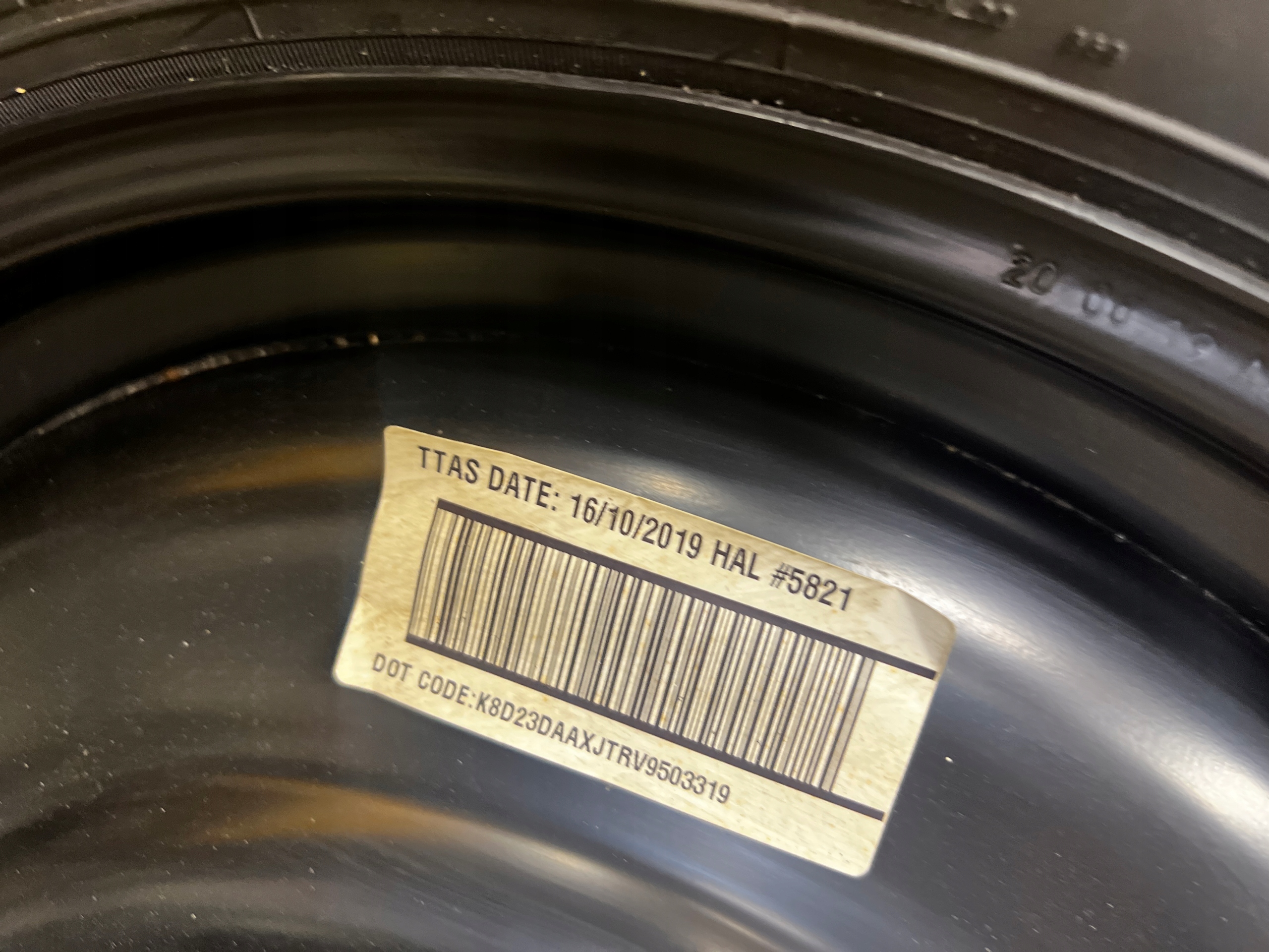 KOŁO ZAPASOWE DOJAZDOWE RANGE ROVER EVOQUE II L551 JAGUAR E-PACE 155/85 R18