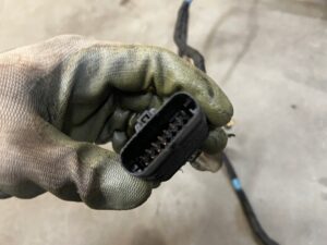 WIĄZKA INSTALACJA PRZEKŁADNI KIEROWNICZEJ MAGLOWNICY MERCEDES GL X166