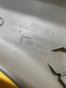 POSZYCIE OSŁONA OBUDOWA SŁUPKA PRZÓD A PRAWY DACIA DOKKER LODGY EU