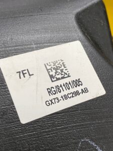 KANAŁ TUNEL POWIETRZA NAGRZEWNICY JAGUAR XF X260