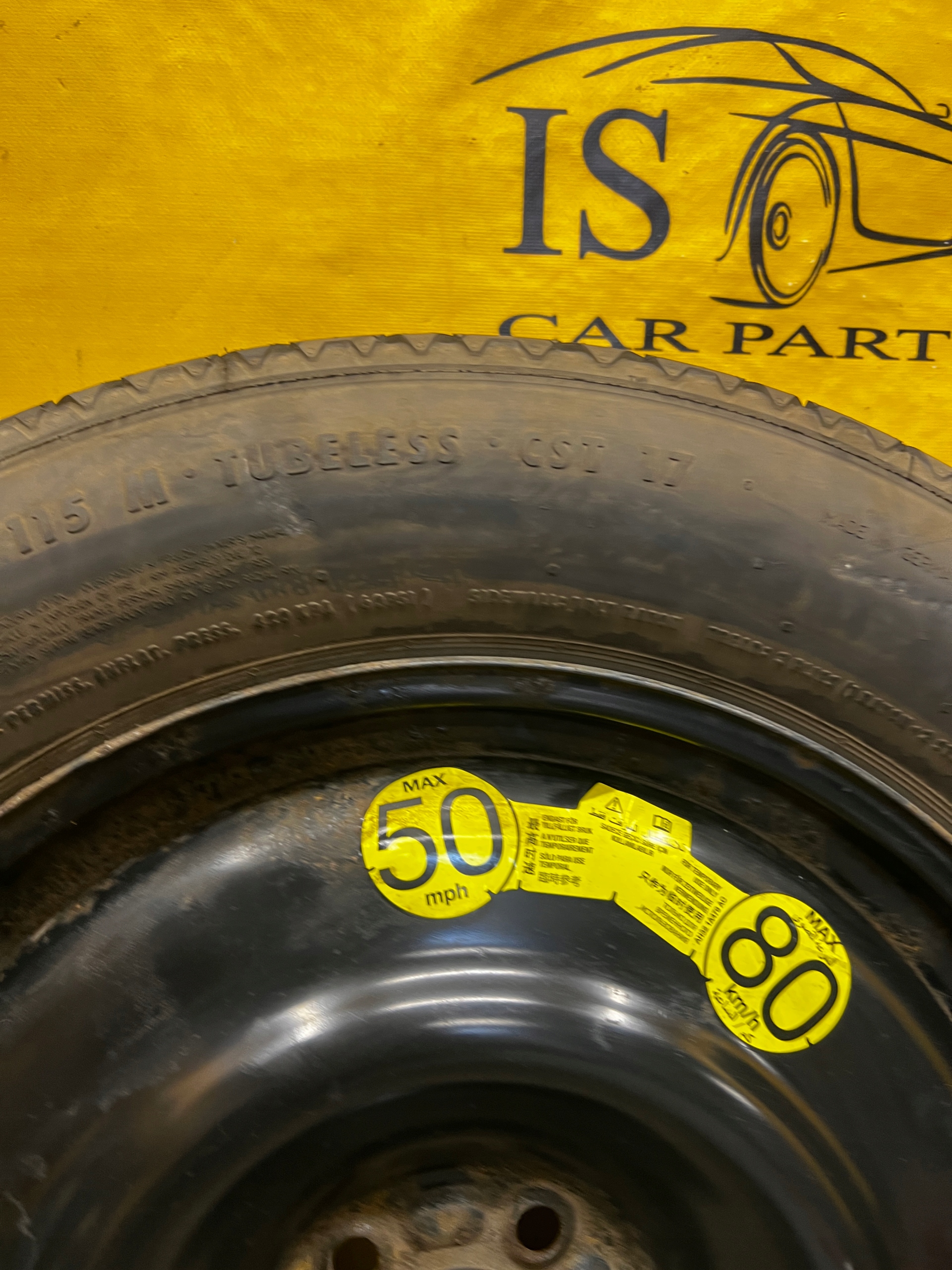 KOŁO ZAPASOWE DOJAZDOWE RANGE ROVER EVOQUE L538 II L551 155/85 R18