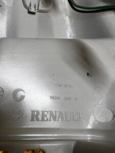 OSŁONA OBUDOWA LUSTERKA WEWNĘTRZNEGO PODSUFITKI RENAULT MEGANE IV HB