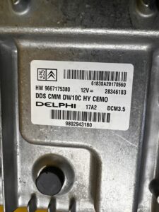 STEROWNIK KOMPUTER SILNIKA PEUGEOT 508 I 2.0 HDI RXH 4HYBRID