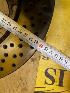 TARCZA HAMULCOWA PRZÓD PORSCHE CAYMAN S 987