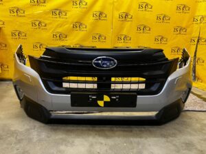 KOMPLET PRZÓD ZDERZAK MASKA LAMPY LED CHŁODNICE SUBARU FORESTER VI SL 25-