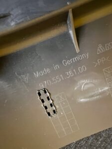 BOCZEK BAGAŻNIKA TYŁ LEWY PORSCHE PANAMERA 970 I LIFT 3.0 S E-HYBRID