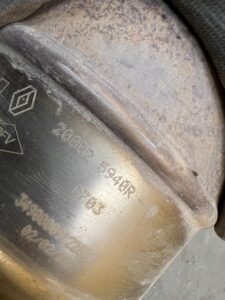 RURA WYDECHOWA KATALIZATOR DACIA DUSTER II 2 1.0 TCE