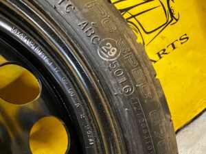 KOŁO ZAPASOWE DOJAZDOWE FELGA OPONA OPEL KARL 105/70 R14