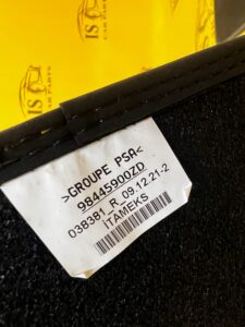 KPL DYWANIKI WYCIERACZKI WELUROWE ORYGINALNE ROAD TRIP PEUGEOT 2008 II EU