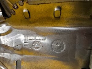 BLACHA OSŁONA TERMICZNA TURBINY CITROEN PEUGEOT 1.6 THP