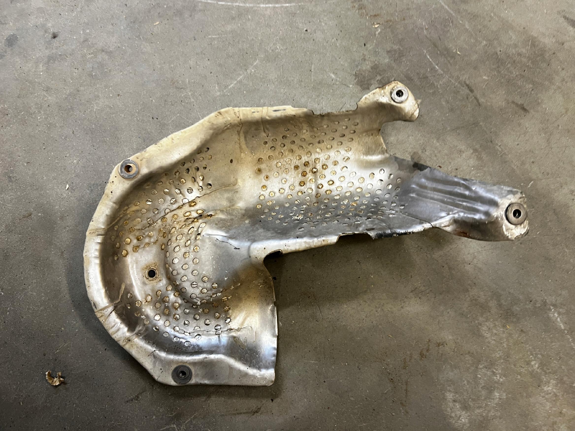 KPL BLACHA OSŁONA TERMICZNA FILTRA DPF PEUGEOT 508 I 2.0 HDI RXH 4HYBRID