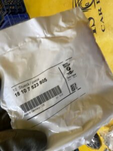 4 X NAKRĘTKA UKŁADU WYDECHOWEGO M8 BMW M60 M62 M70 M73 N54 NOWA OEM