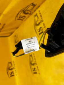 DEKOR OSŁONA LISTWA DRZWI DREWNO LED PRZÓD PRAWY MERCEDES GLS X166 USA