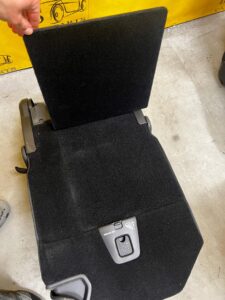 FOTEL DRUGIEGO RZĘDU PÓŁ SKÓRA GRAND C4 PICASSO II