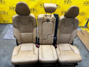 SIEDZISKO OPARCIE KANAPA FOTELE SKÓRA TYŁ 2 RZĄD ISOFIX VOLVO XC90 II 2018R