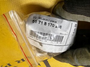 10 X ZAŚLEPKA KOREK ZAMYKAJĄCY D=15MM BMW NOWA OEM