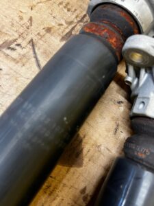 KOMPLET AMORTYZATORY TYŁ PRAWY LEWY PORSCHE PANAMERA 970 I LIFT HYBRID