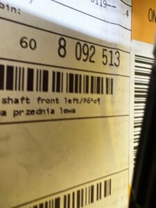 PÓŁOŚ PRZÓD PRZEDNIA LEWY LEWA BMW M5 F90 NOWA OEM