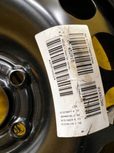 ZESTAW NAPRAWCZY KOŁO ZAPASOWE DOJAZDOWE OPEL MERIVA B 115/70 R16