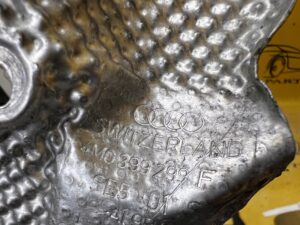 OSŁONA TERMICZNA LEWA PORSCHE CAYENNE COUPE 9Y3 9Y0 HYBRID