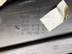 NAWIEW KANAŁ KIEROWNICA POWIETRZA TYŁ LEWY AUDI SQ7 Q7 4M0