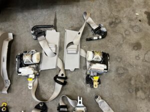 KOMPLET DESKA KONSOLA PODUSZKI AIRBAG PASY MERCEDES GL X166 ALPACA GRAY