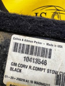 MATA DYWAN WYKŁADZINA PODŁOGI BAGAŻNIKA CHEVROLET CORVETTE CABRIO C5 97-04