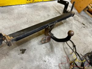 KOMPLET HAK HOLOWNICZY WIĄZKA MODUŁ CITROEN C4 GRAND PICASSO II