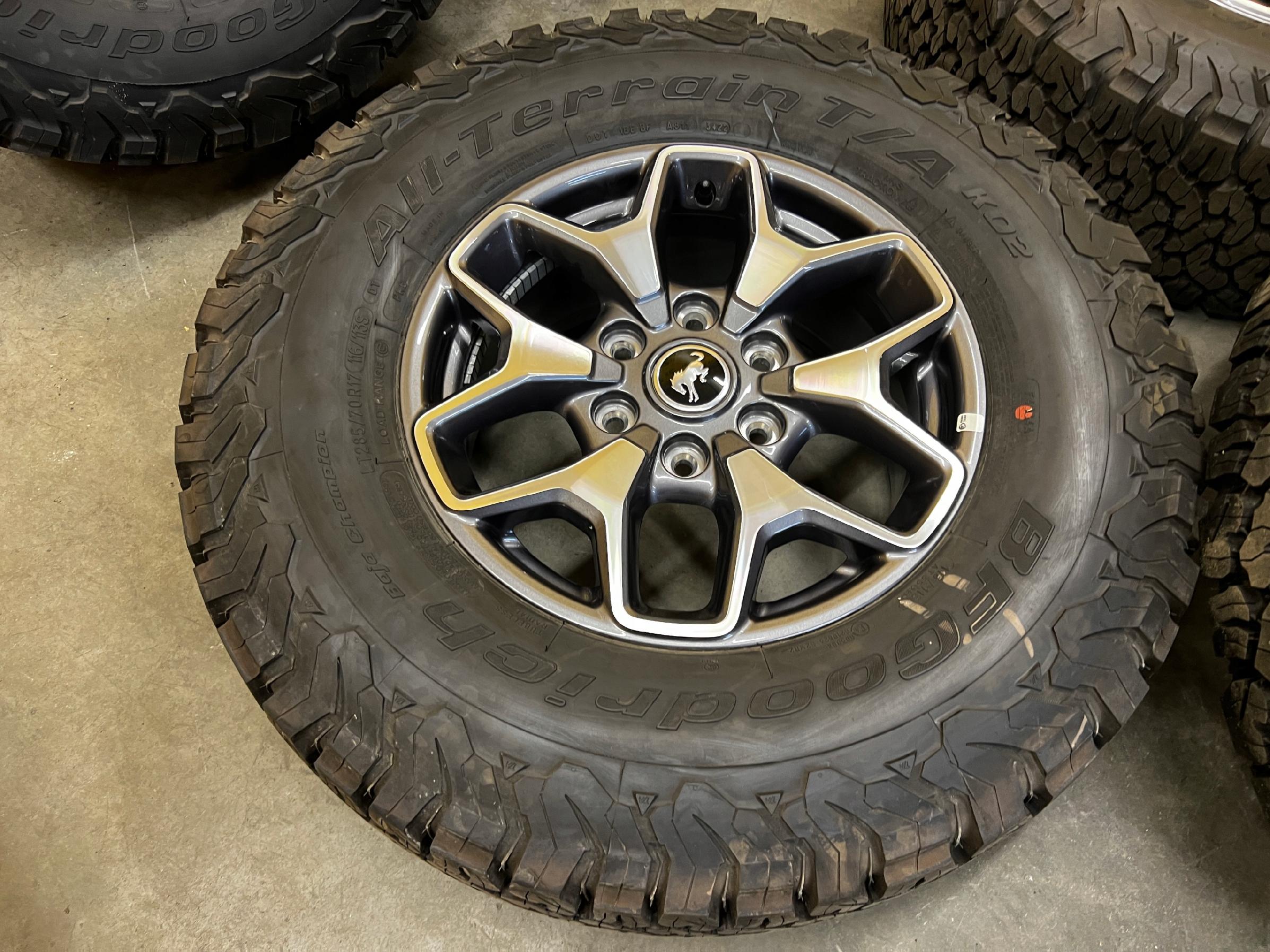 NOWE KOŁA FELGI OPONY CAŁOROCZNE TERENOWE FORD BRONCO 21- 285/70 R17