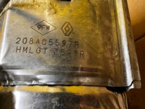 KOMPLETNY KATALIZATOR SONDY FILTR DACIA SANDERO III 1.0 TCE 10TYŚ KM