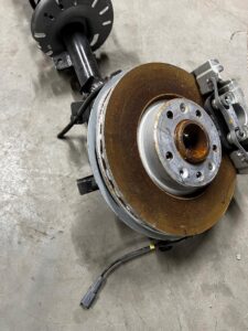 NOGA ZWROTNICA AMORTYZATOR PRZÓD PRAWY CITROEN C4 GRAND PICASSO II 1.2 THP