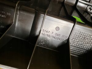 OSŁONA KRAWĘDZI BAGAŻNIKA PLASTIK BMW F34 NOWA OEM