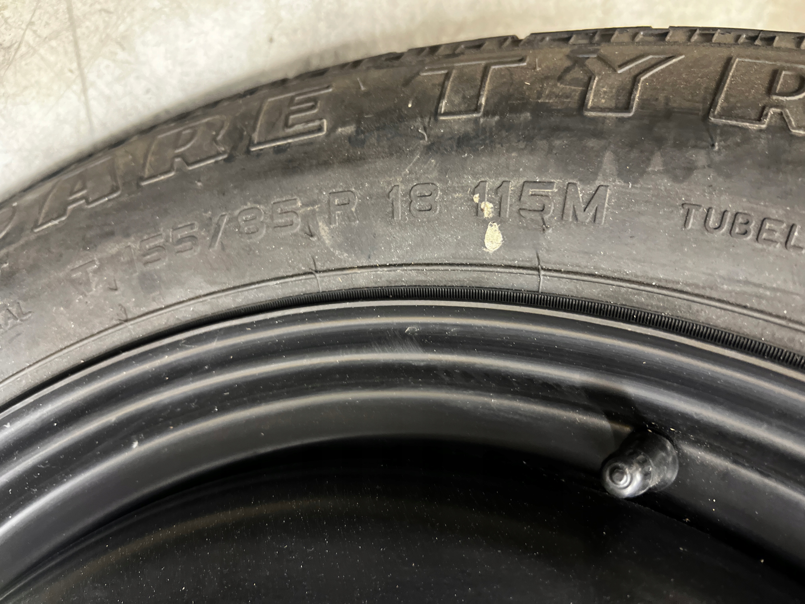 KOŁO ZAPASOWE DOJAZDOWE RANGE ROVER EVOQUE II L551 JAGUAR E-PACE 155/85 R18
