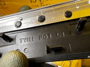 DEKOR OSŁONA LISTWA DRZWI DREWNO TYŁ LEWY LEWA BMW 7 F01