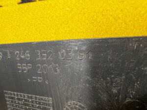 OSŁONA PŁYTA PODWOZIA TYŁ MERCEDES W176 W246 W156