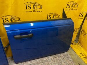 KOMPLET DRZWI PRAWY PRZÓD TYŁ FORD BRONCO 21- VELOCITY BLUE PEARL METALIC