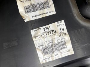 BOCZEK TAPICERKA DRZWI TYŁ LEWY LEWA PEUGEOT 308 II T9 HB EU