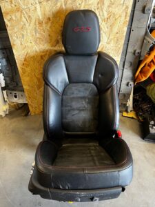 FOTEL PRAWY PRZÓD AIRBAG SKÓRA ALCANTARA PORSCHE CAYENNE II 7P5 GTS