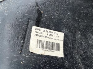 ZBIORNIK PALIWA BAK BAKU POMPA BMW SERIA 5 G30 RWD 3.0 DIESEL 530D