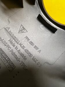 OSŁONA POSZYCIE ZEGARKA DESKI KONSOLI PORSCHE CAYENNE II 7P5 LIFT 92A