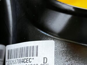 RAMKA OBUDOWA LUSTERKA PRAWA GLANZSCHWARZ BMW X3 E83 LIFT X1 E84 NOWA OEM