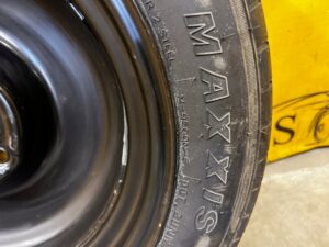 KOŁO ZAPASOWE DOJAZDOWE FELGA OPONA PEUGEOT 208 125/80 R15